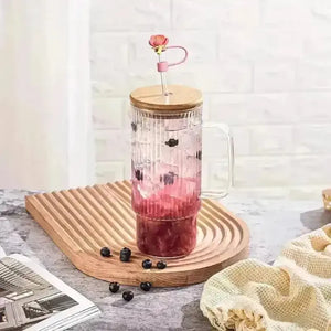 Sakura Flowers Silicon Toppers for Stanley Cup (8 Pcs) - Bear Hugs