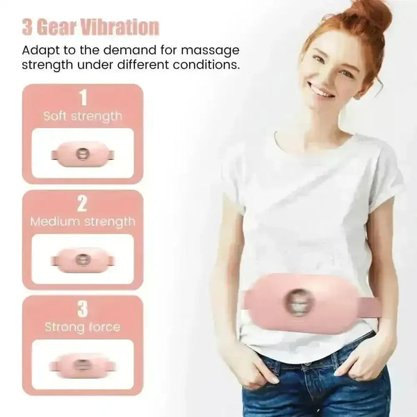 Salorie Abdomen Heat and Massage Belt - Bear Hugs