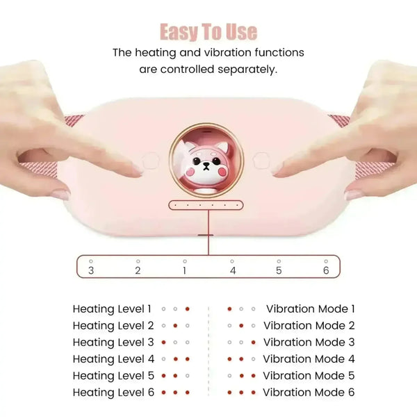 Salorie Abdomen Heat and Massage Belt - Bear Hugs