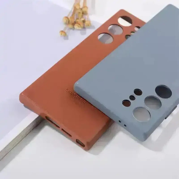 Samsung S Series Leather Phone Case - Bear Hugs
