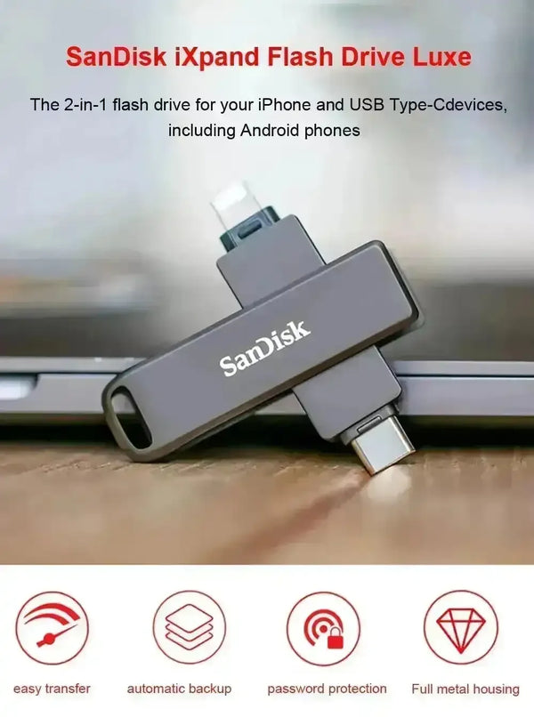 SanDisk iXpand iPhone Flash Drive - Bear Hugs