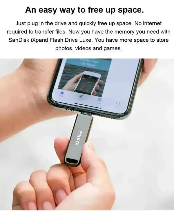 SanDisk iXpand iPhone Flash Drive - Bear Hugs