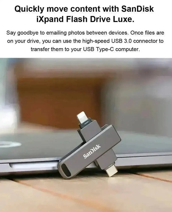 SanDisk iXpand iPhone Flash Drive - Bear Hugs