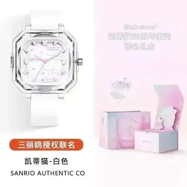 Sanrio 50th Anniversary Hello Kitty ZGO Watch - Bear Hugs