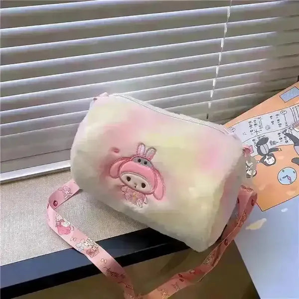 Sanrio Anime Plush Shoulder Bag - Bear Hugs