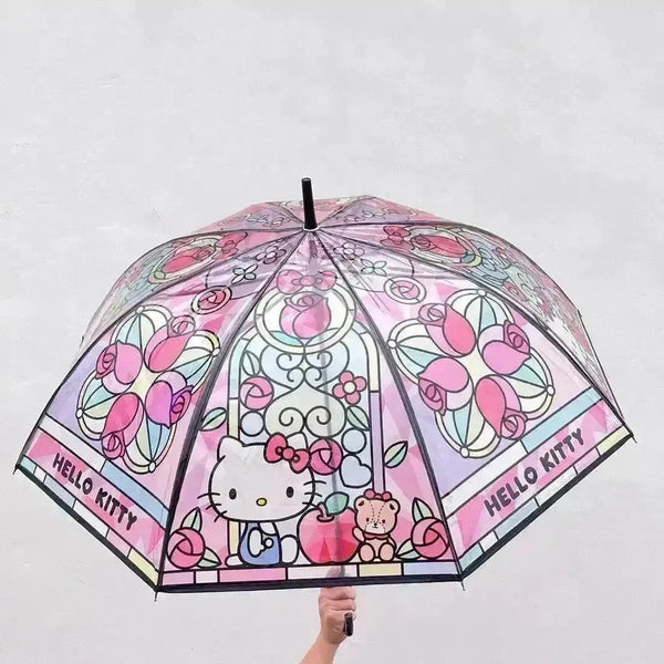 Sanrio Anti-UV Stained Glass Umbrella - Bear Hugs