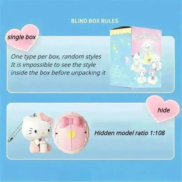 Sanrio Baby Eggshell Mystery Pendant - Bear Hugs