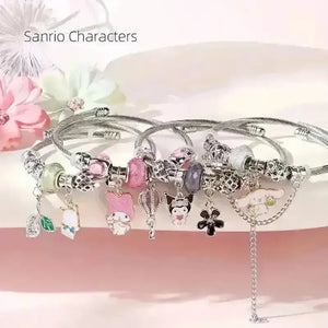 Sanrio Beaded Charm Bracelet - Bear Hugs