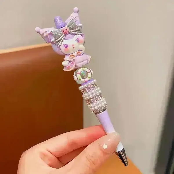 Sanrio Beaded Pearl Ballpoint Pen - Bear Hugs
