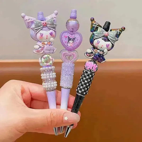 Sanrio Beaded Pearl Ballpoint Pen - Bear Hugs