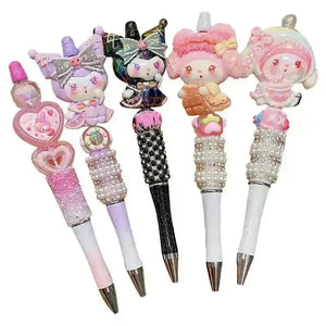 Sanrio Beaded Pearl Ballpoint Pen - Bear Hugs