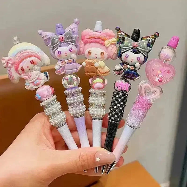 Sanrio Beaded Pearl Ballpoint Pen - Bear Hugs