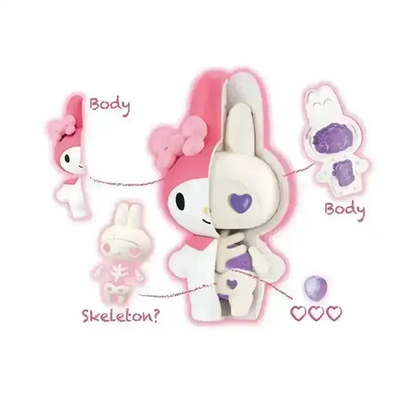 Sanrio Blind Box Half-Skeleton Series - Bear Hugs
