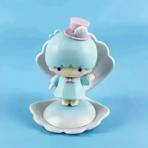 Sanrio Blue Sea Shell Holiday Figurine Set (7 pcs) - Bear Hugs