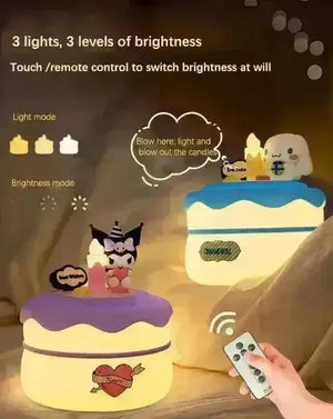 Sanrio Candle Cake Night Light - Bear Hugs