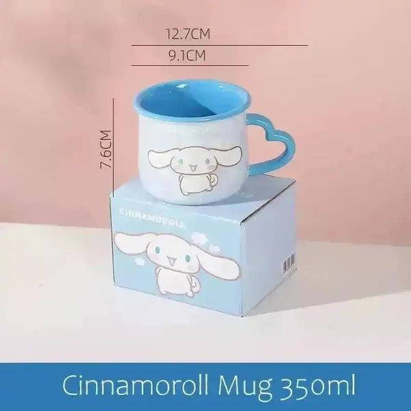 Sanrio Ceramic Milk Cup (350 ml) - Bear Hugs