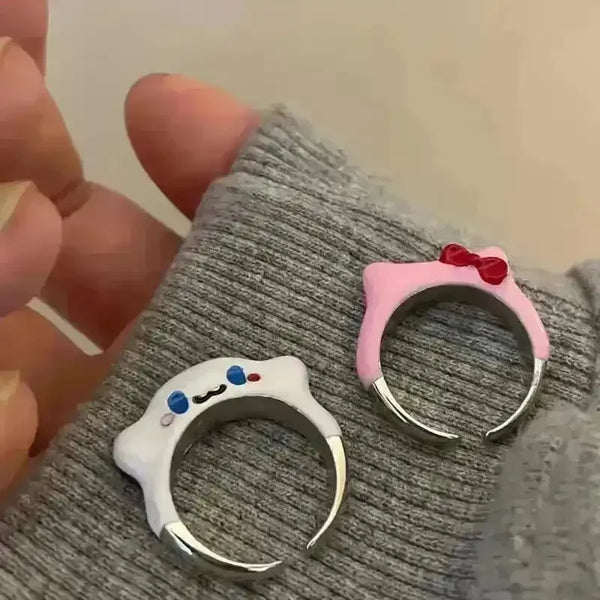 Sanrio Character Open Rings - Bear Hugs