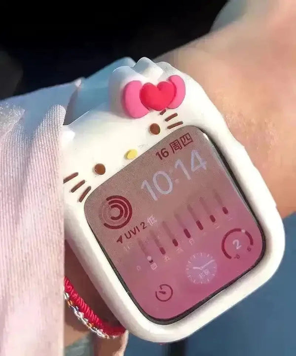Sanrio Characters Apple Watch Silicone Case - Bear Hugs
