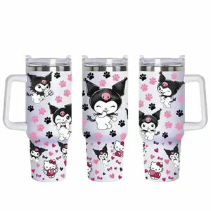 Sanrio Characters Hello Kitty Kuromi Insulated Tumbler (40 oz) - Bear Hugs