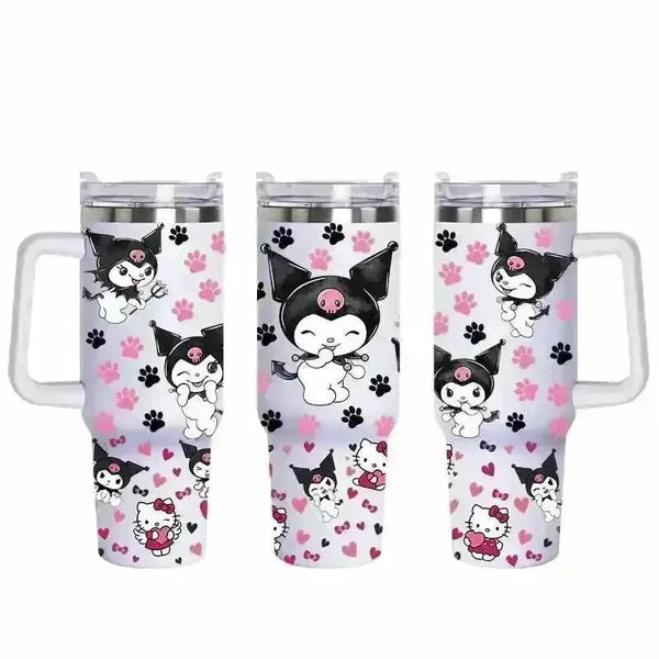 Sanrio Characters Hello Kitty Kuromi Insulated Tumbler (40 oz) - Bear Hugs