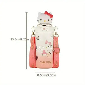 Sanrio Characters Insulated Water Bottle (600 ml) - Bear Hugs