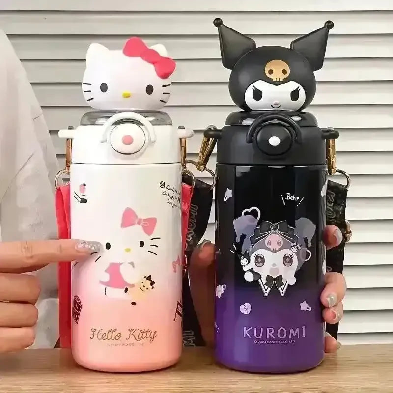 Sanrio Characters Insulated Water Bottle (600 ml) - Bear Hugs