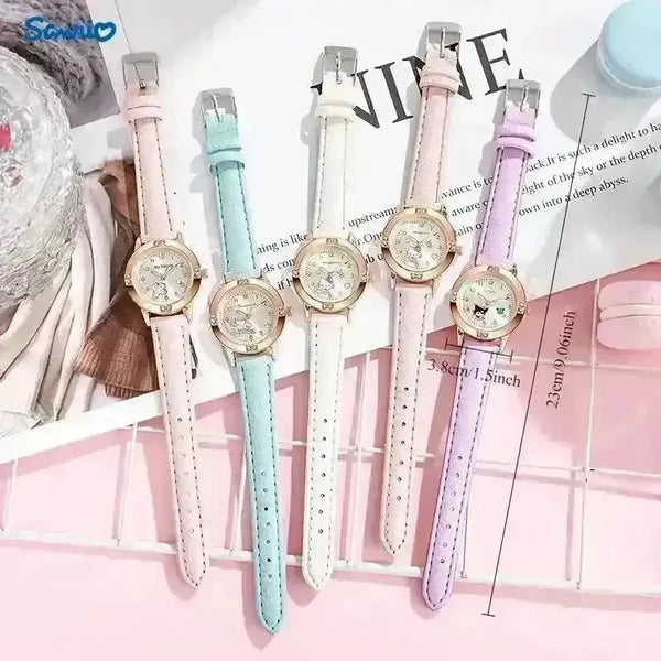 Sanrio Characters Rose Gold Diamond Watch - Bear Hugs