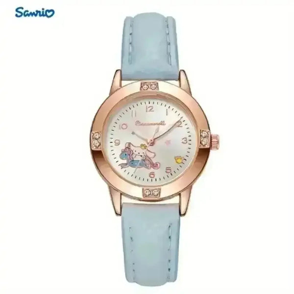Sanrio Characters Rose Gold Diamond Watch - Bear Hugs