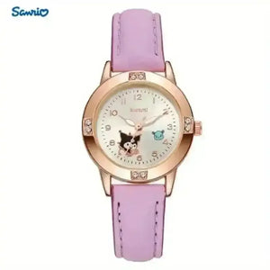Sanrio Characters Rose Gold Diamond Watch - Bear Hugs