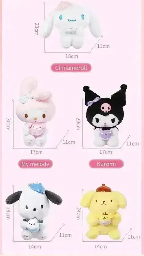 Sanrio Cookie Sitting Plushies - Bear Hugs