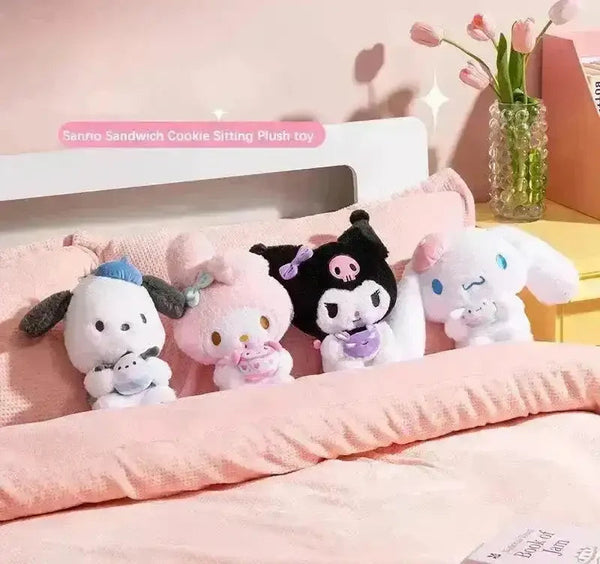 Sanrio Cookie Sitting Plushies - Bear Hugs