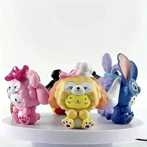 Sanrio Cosplay Ornament Figurines (Set of 6) - Bear Hugs