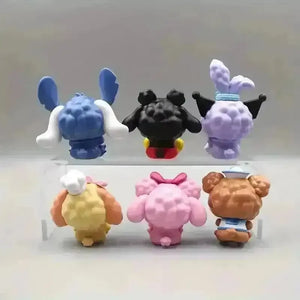 Sanrio Cosplay Ornament Figurines (Set of 6) - Bear Hugs