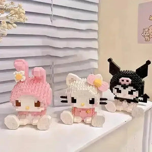 Sanrio Cute Building Blocks Assembly Toys - Bear Hugs