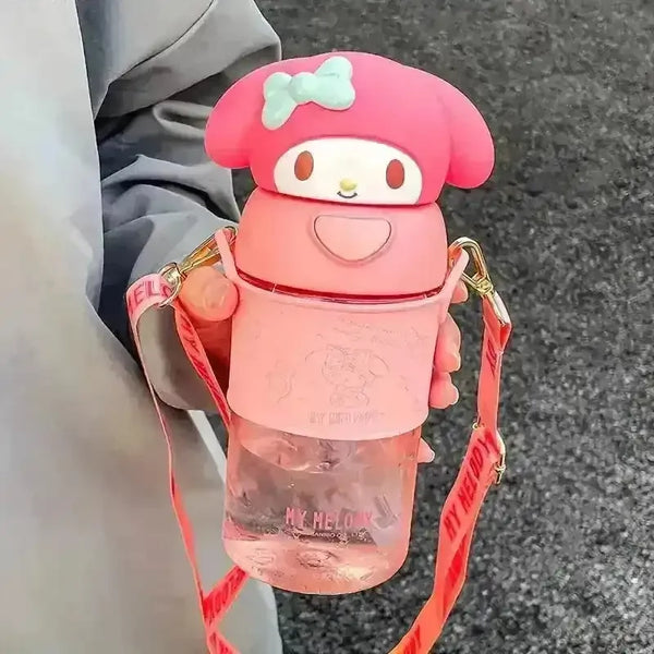 Sanrio Cute Face BPA-Free Bottle (600 ml) - Bear Hugs