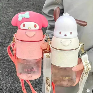 Sanrio Cute Face BPA-Free Bottle (600 ml) - Bear Hugs
