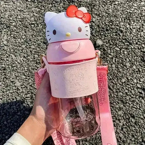Sanrio Cute Face BPA-Free Bottle (600 ml) - Bear Hugs