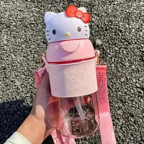 Sanrio Cute Face BPA-Free Bottle (600 ml) - Bear Hugs