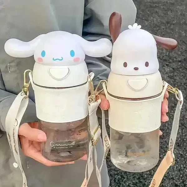Sanrio Cute Face BPA-Free Bottle (600 ml) - Bear Hugs