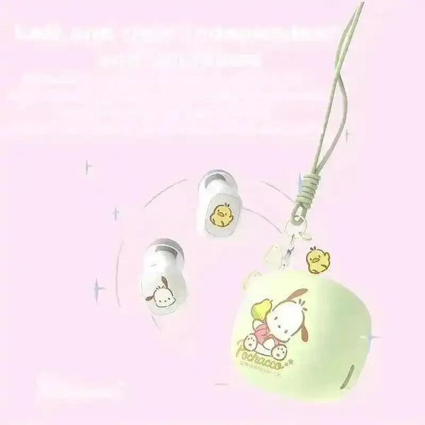 Sanrio Cute Fruit Series Noise Cancellation Earphones - Bear Hugs