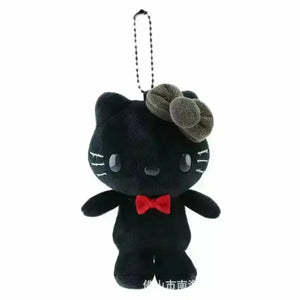 Sanrio Dark Edition Plush Keychain - Bear Hugs