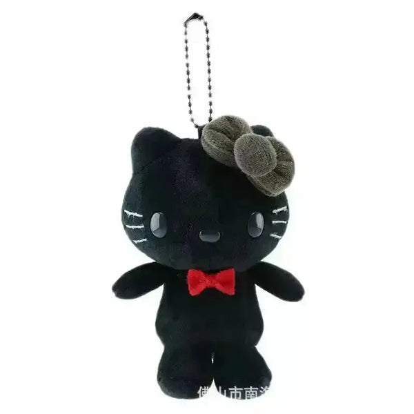 Sanrio Dark Edition Plush Keychain - Bear Hugs