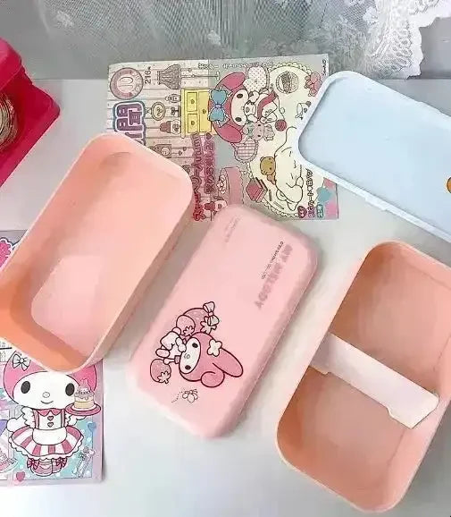 Sanrio Double Layer Bento Box - Bear Hugs