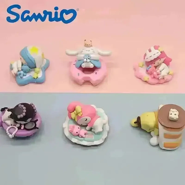 Sanrio Enron Sleep Mini Figurines (6 pcs) - Bear Hugs