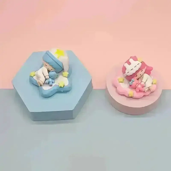 Sanrio Enron Sleep Mini Figurines (6 pcs) - Bear Hugs
