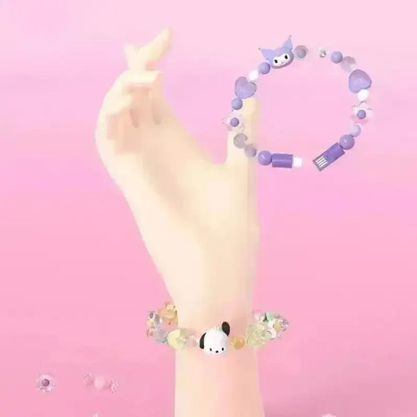 Sanrio Fast Charging Bracelet (For Apple & Android) - Bear Hugs