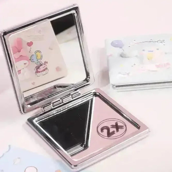 Sanrio Handheld Folding Mirror - Bear Hugs