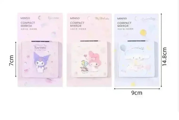 Sanrio Handheld Folding Mirror - Bear Hugs