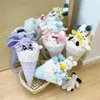 Sanrio Hello Kitty & Friends Ice Cream Cone Bouquet - Bear Hugs