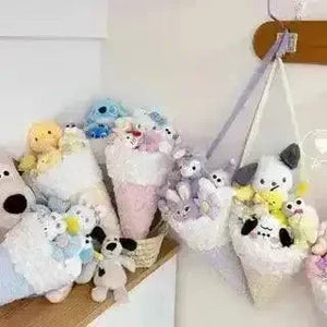 Sanrio Hello Kitty & Friends Ice Cream Cone Bouquet - Bear Hugs
